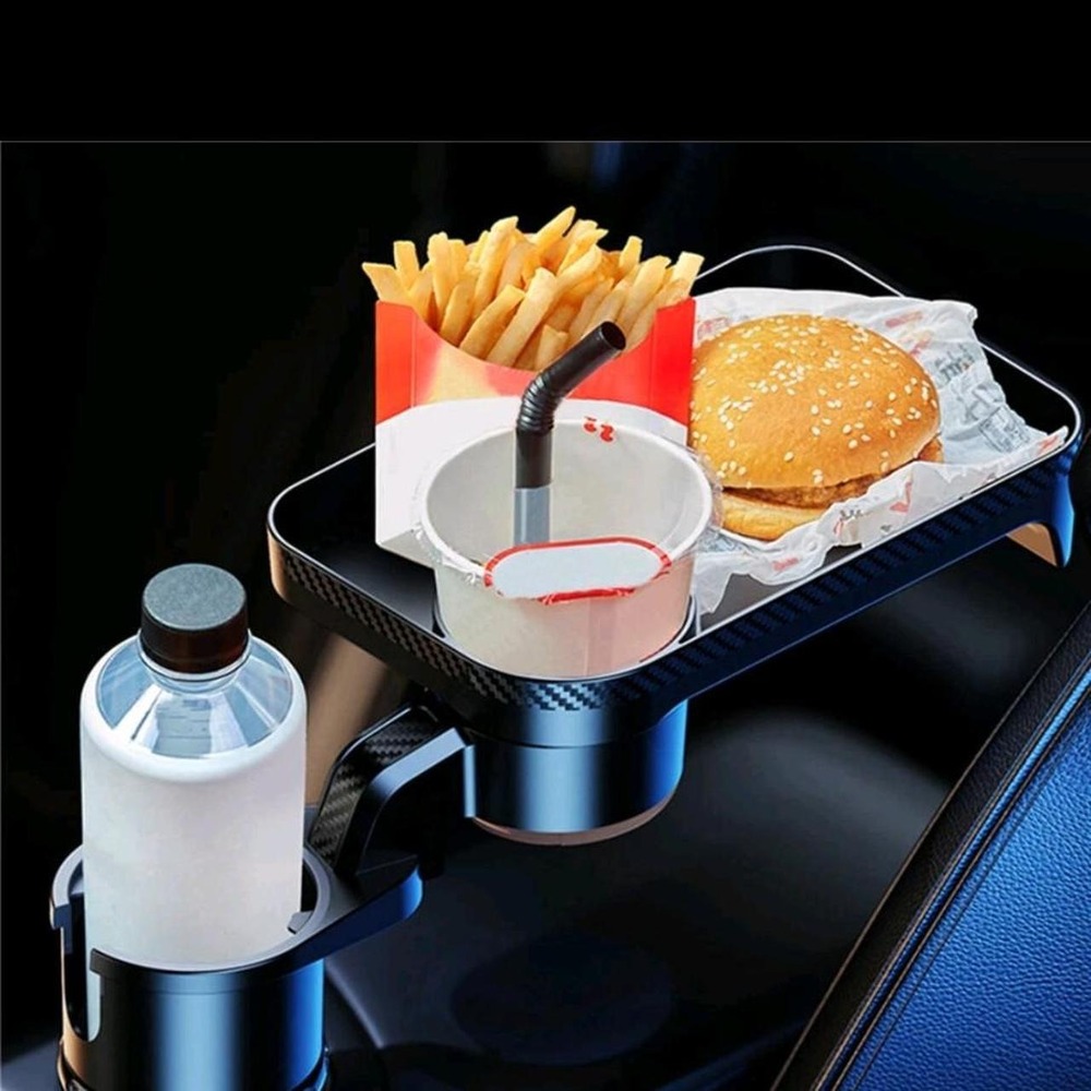 Car console tray